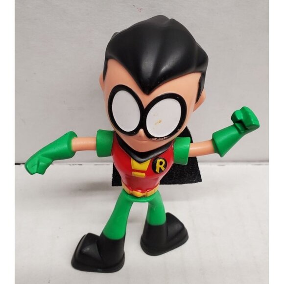 Teen Titans Go! Mini Figure Robin Action Figure 4"  Collectible DC Comics - Picture 1 of 7